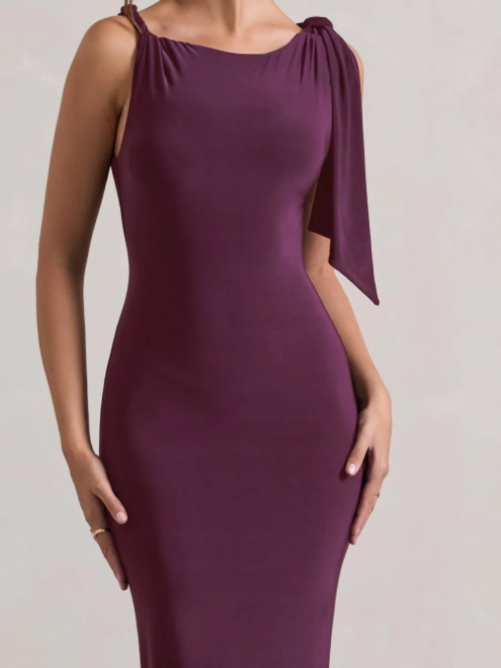 Plume maxi dress